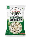 Holygate Makhana 200g (Pack of 2 x 100g) | Premium Fox Nuts | Phool Makhana | Lotus Seeds | Crunchy & Natural Snack | For Roasting, Snacking & Fasting