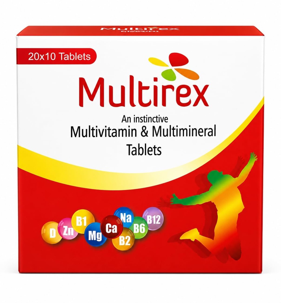 Multivitamin & Multimineral tablet | Daily Nutrition Supplement for Energy, Immunity & Overall Wellness | 200 Tablets