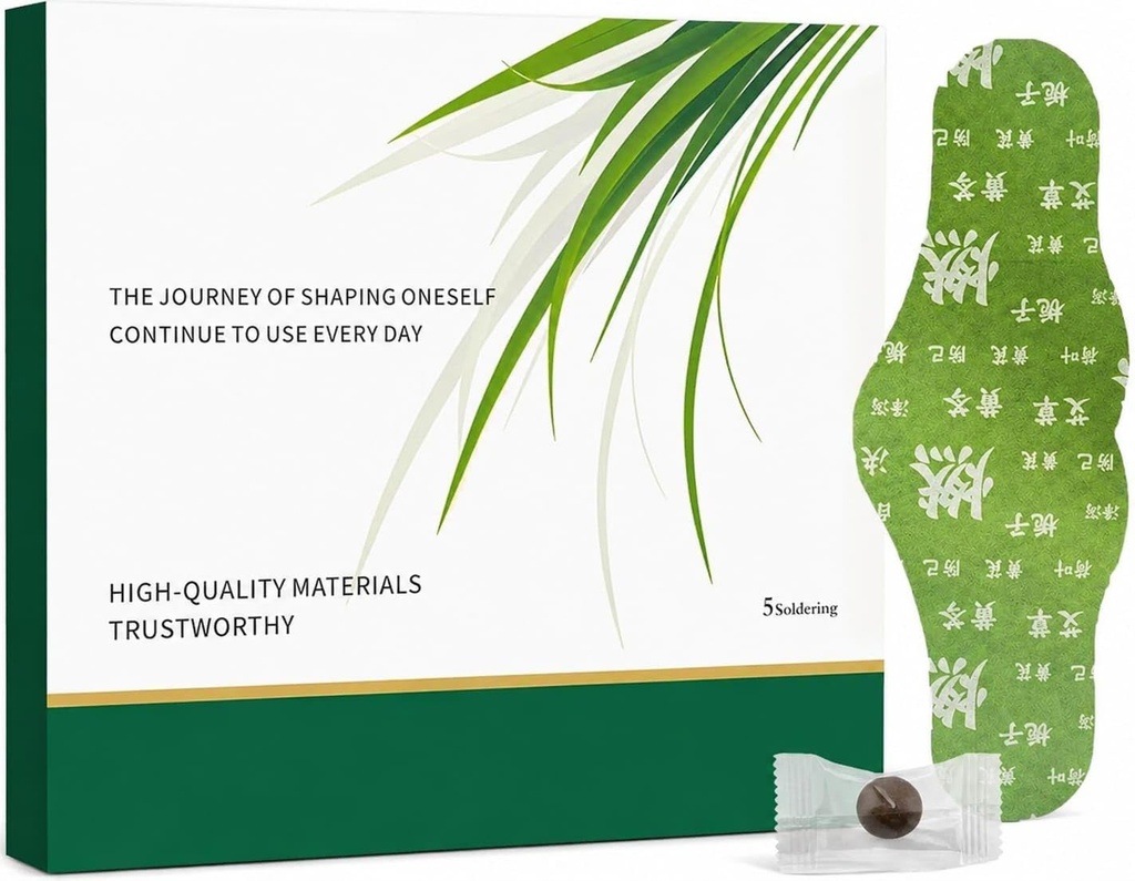 Japanese Herbal Balance Patch for Belly Button, Pack of 5
