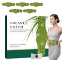 Mugwort Herbal Ball Waist Wrap, Self Adhesive Abdominal Pad, Peel Off Navel Patch for Daily Wear, Non Irritating Design, 1 Box, 5 Pieces