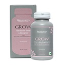 BERKOWITS Grow Nutrition For Dense & Strong Hair | Biotin, Folic Acid and Grape Seed Extract | For Both Male and Female (60 Tablet)