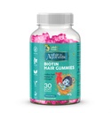 Lakshmi Krishna Naturals Biotin Hair Gummies | Supports Hair Growth & Hair Fall Control | With Zinc, Vitamins & Prebiotics | No Added Sugar | 30 Gummies
