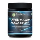 Pure Nutrition L-Citrulline Malate 2:1 Powder – 200g, 66 Servings | 100% Pure & Unflavoured | Boosts Stamina, Enhances Performance, Speeds Muscle Recovery & Reduces Fatigue | Ideal Pre-Workout for Men & Women