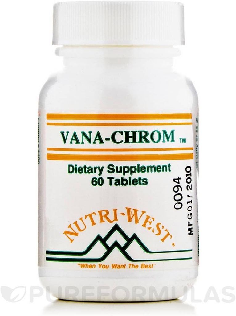 Vana-Chrom - 60 Tablets by Nutri West