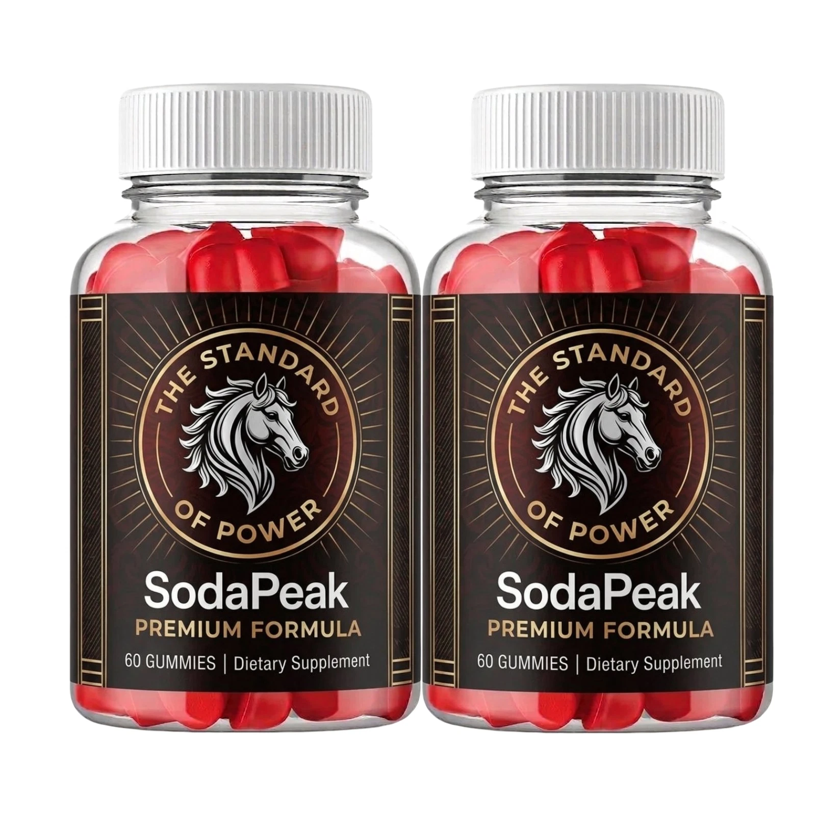 2-Pack SodaPeak Gummies - Soda Peak Gummies Supports Male Health - 120 Gummies