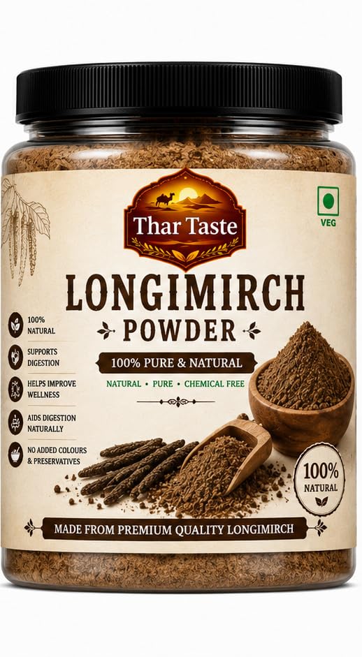 Thar Taste Longimirch Powder | 250G | Fresh & Premium Quality | Ready to Use | Natural Ingredients