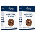 TRIPHAL Neem Bark Powder 100g x 2 | Pure, Natural, & Organic Nim Chhaal Churna | Ayurvedic Herb for Skin & Oral Care | Preservative-Free