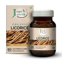 Just Jaivik Organic Licorice Root Tablets 600 mg 60 count