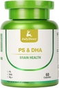 Magnesium L-threonate -100mg, DHA-100mg, Phosphatidylserine-40mg, Magnesium Complex Supplements for The Elderly Kids Brain Health and Cognitive Support Improve Brain - 60 Capsules