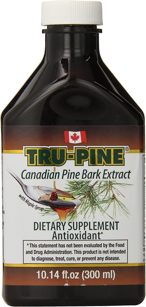 Essiac International Tru-Pine Liquid Pine Bark Extract, 10.14 Fluid Ounce