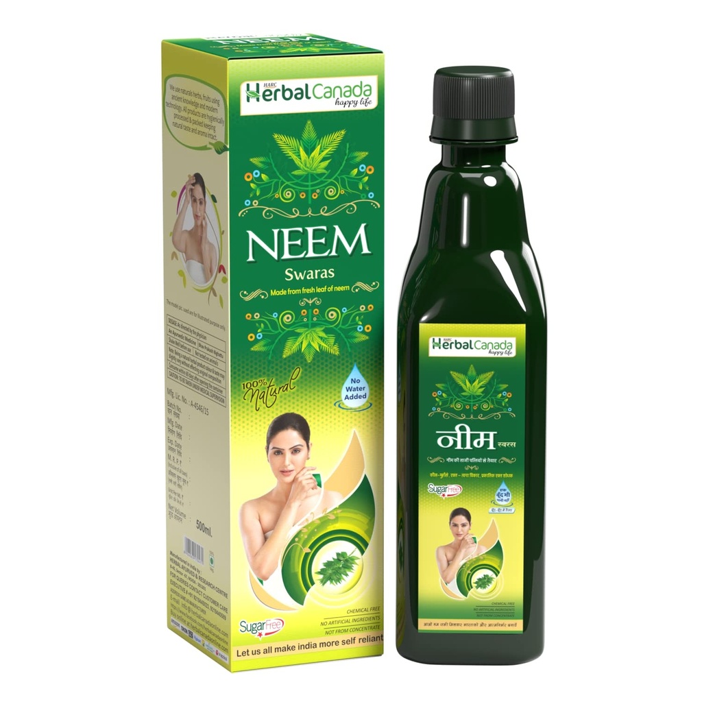 Herbal Canada Neem Ras 500ML (Pack of 2)