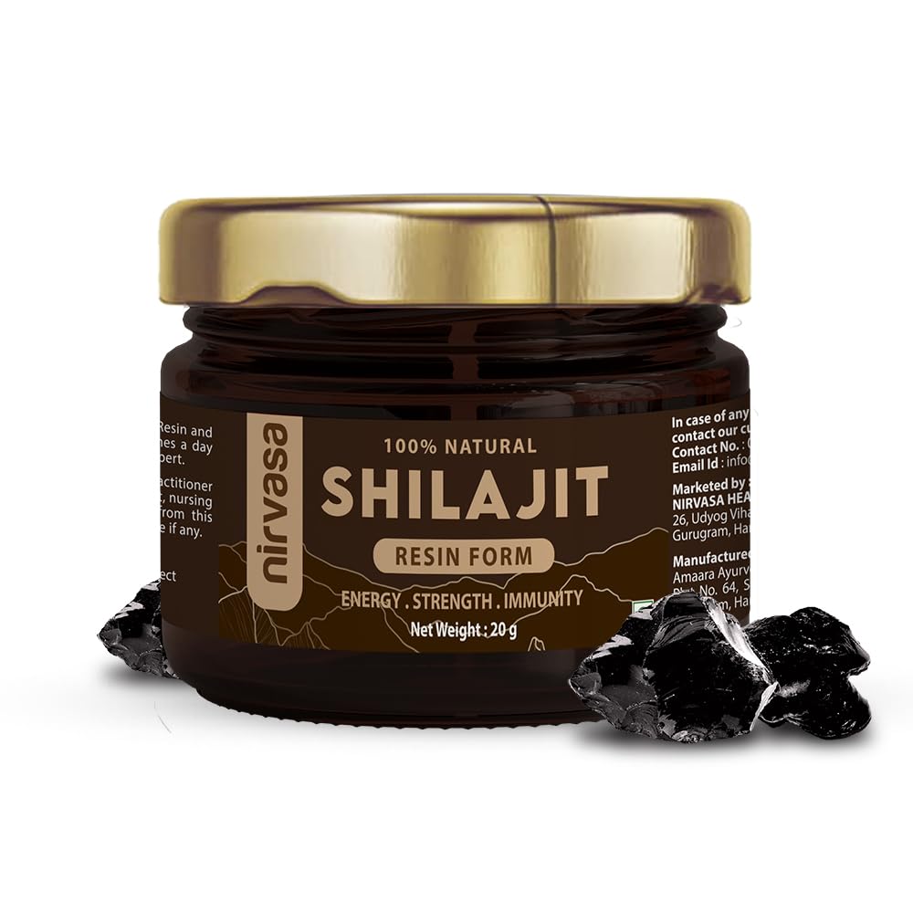 Nirvasa Himalayan Shilajit Resin 20g