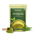 Moringa Powder 100g | 100% Pure Organic Moringa Leaf Powder | Rich in Iron & Immunity Booster | No Additives | Morivida