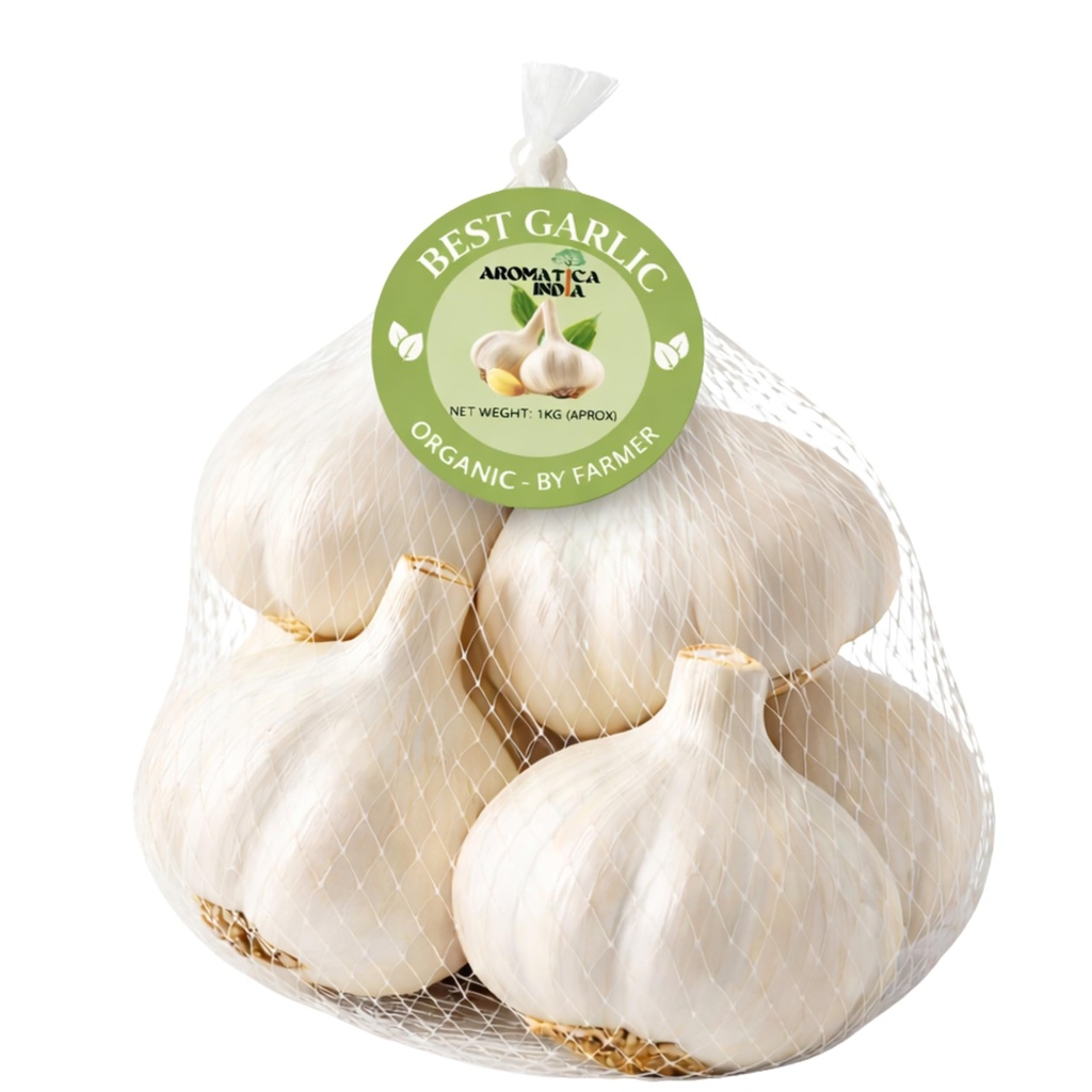 Premium Desi Garlic (Lahsun/Poondu/Vellulli) – 3Kg | Pungent & Bold Flavor