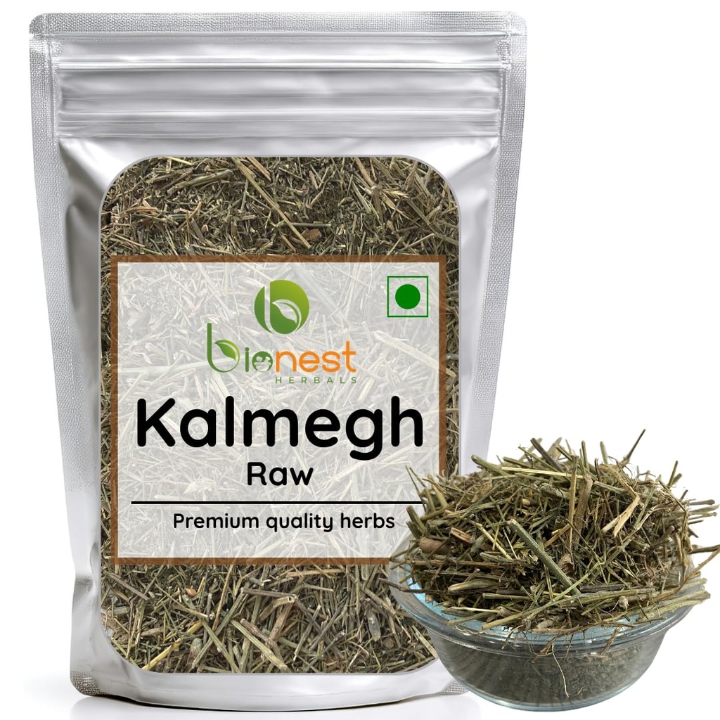 Kalmegh (Raw)- 125 g- Chirayta Hara/Chiretta | Liver Detox, Immunity & Fever - Raw Herb