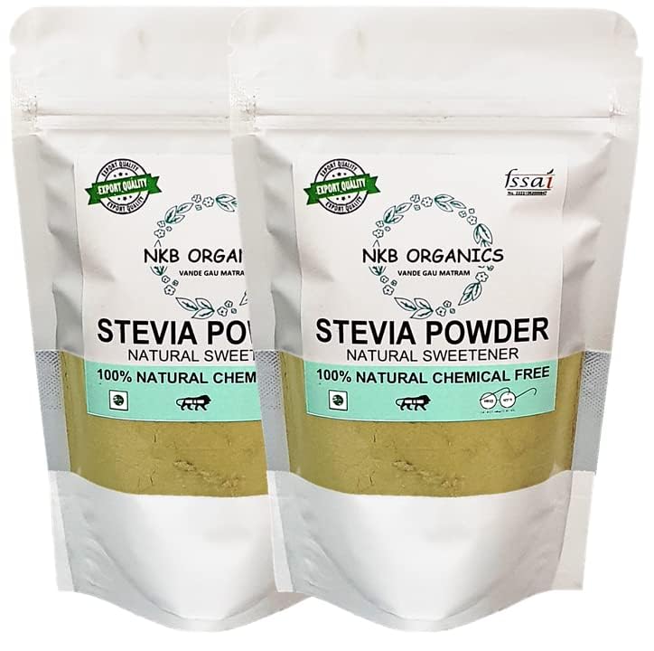 Stevia Leaf Powder | 100% Natural & Pure | Zero Calorie Sugar Free Natural Sweetener| Diabetes and Weight Management| (500 gm)
