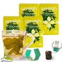 Woolah Rare Assam Green Tea With Lemon, Organic Bagless Tea Dip (4 Packs = 60 Dips /120 Cups) 100% Plastic Free, Rich In Antioxidants, Supports Weight Management And Heart Health