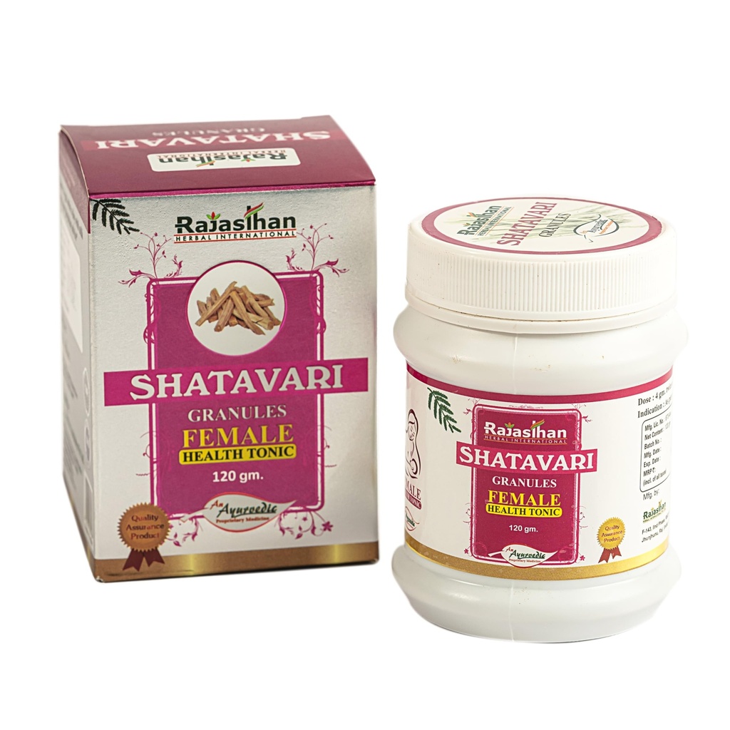 Shatavari Granules | Lactation Supplement for breastfeeding with Shatavari to Increase Breast Milk | Supports postpartum health | For Women - 120gm