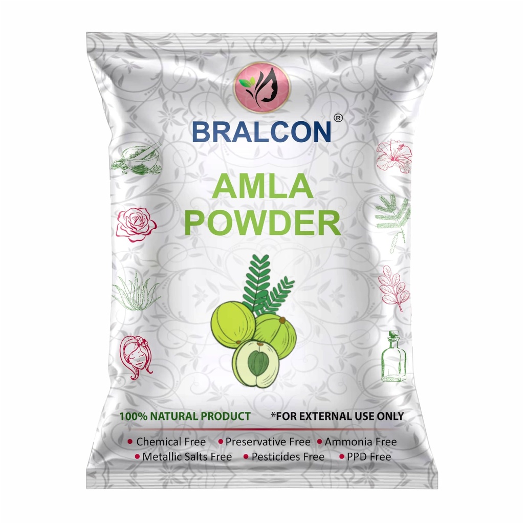 BRALCON Amla Powder 100g || 100% Natural Indian Gooseberry Fruit Powder for Hair