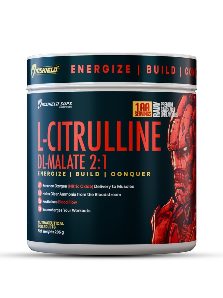 L-Citrulline DL-Malate 2:1 Nitric Oxide, Unflavoured, 205g