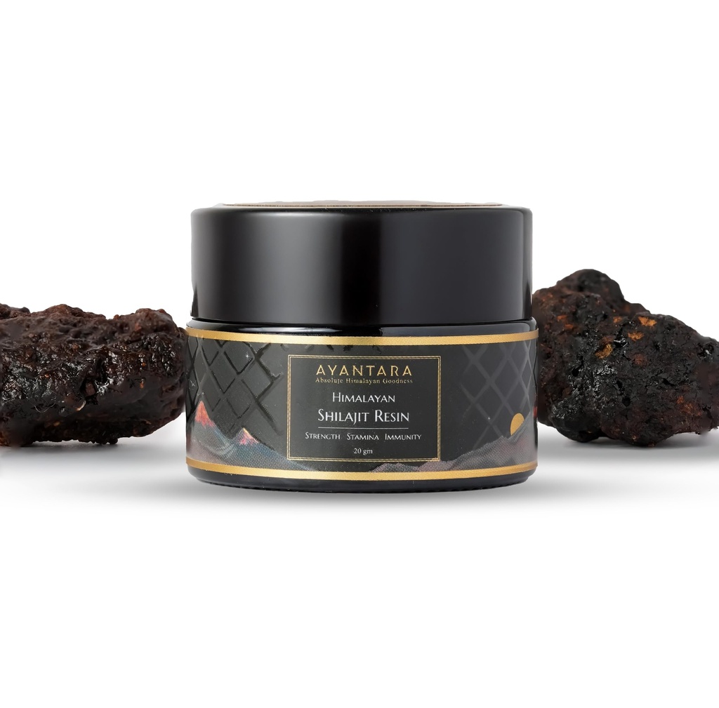 Himalayan Shilajit Resin - 20g | Pure, Raw, Surya Tapi for Stamina