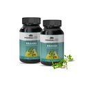 SONARK'S NISARGA HERBS Brahmi Tablets 500mg (Pack of 2, 120 Tablets Total) – Ayurvedic Mind Wellness Supplement for Adults – Natural Cognitive Support for Memory, Focus & Daily Stress Management