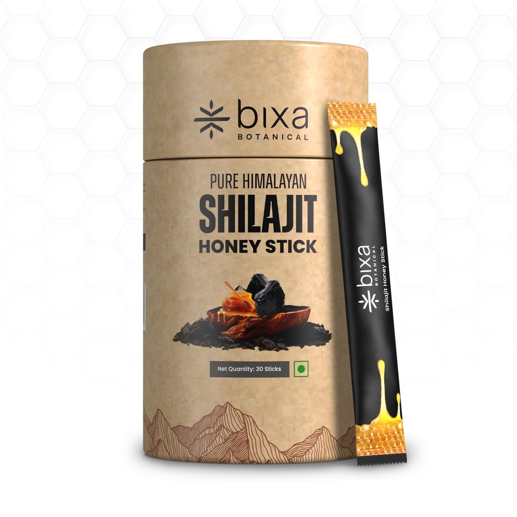 Shilajit Honey Sticks | Supports Energy, Strength, Stamina & Focus | 30 N