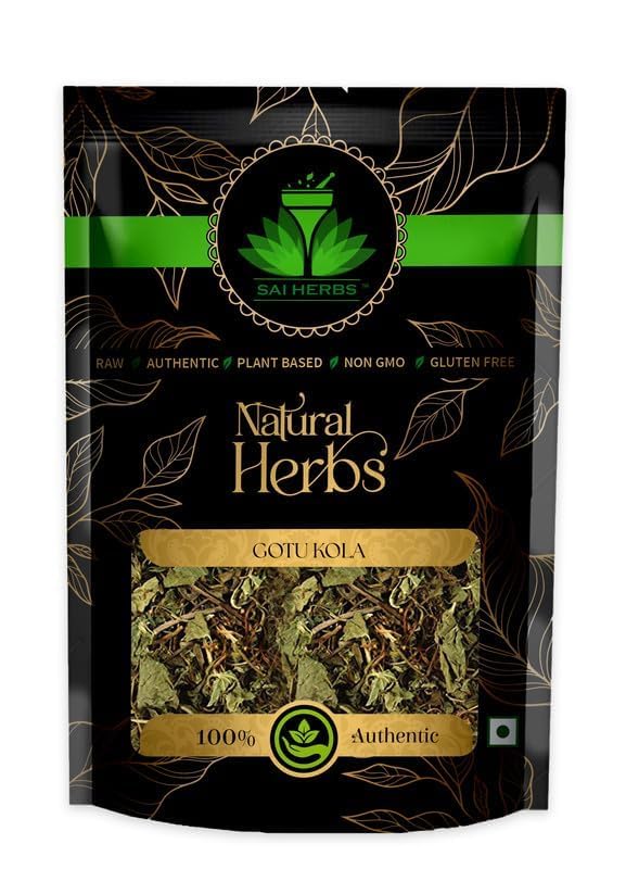 SAI HERBS Brahmi Centella Extract Powder | Mandukparni | Mandookparni | Centella Asiatica | Pure & Natural | 100g