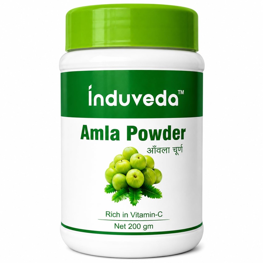 100% Natural Amla Powder for Hair Growth & Skin Care, 200g Edible