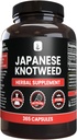 PURE ORIGINAL INGREDIENTS Japanese Knotweed, (365 Capsules) No Magnesium Or Rice Fillers, Always Pure, Lab Verified