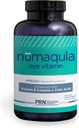 PRN nūmaqula Eye Vitamins - 270 Capsules, 90-Day Supply - AREDS2-Based Eye Vitamins with Lutein, Zeaxanthin, Vitamin B Complex & Vitamin E for Advanced Macular Support