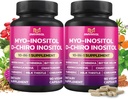 BMVINVOL 2 Pack Inositol Supplement-Myo-Inositol and D-Chiro Inositol Ideal 40:1 Ratio - Plus Berberine, Cinnamon, Ashwagandha+5 More-60 Day Supply