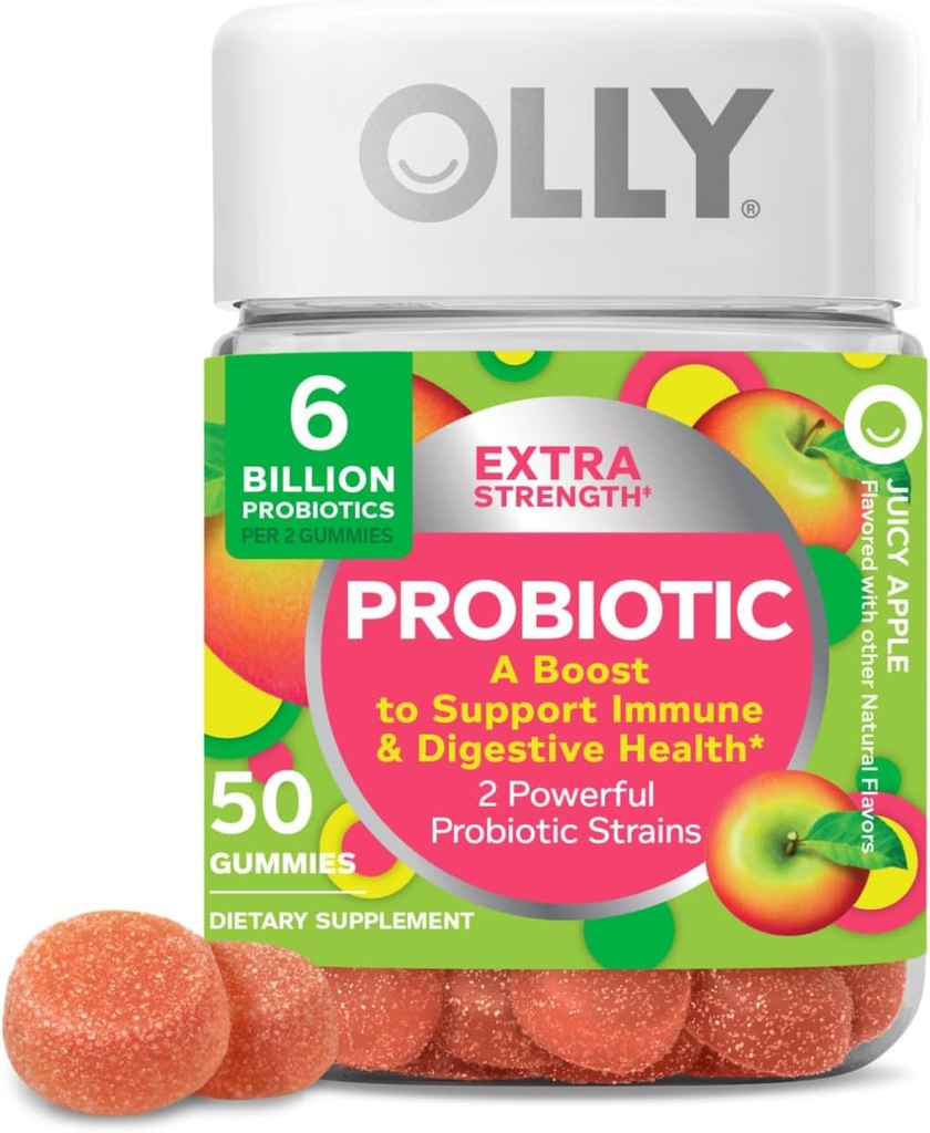 OLLY Extra Strength Probiotic Chewable Gummy