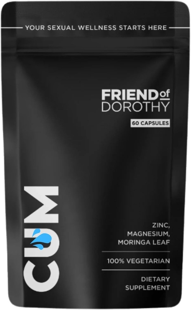 Semen Volume Support Capsules for Men – Zinc, Rose Hip & Vitamin C – Reproductive Health & Vitality – 60 Capsules - 1 Month Supply