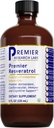 Premier Research Labs Resveratrol - Resveratrol Liquid Supplement, Trans Resveratrol, Antioxidant Support for Heart Health & Blood Flow, Aging Support, 180 mg Per Teaspoon - 8 Fl Oz