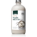 Natural Force Creamy Vanilla MCT Oil – Non Dairy, Keto Certified, Emulsified MCTs for Low-Carb, Ketogenic Coffee, Smoothies, & Shakes - Mixes Instantly + No Blending Required – 16 Oz Glass Bottle