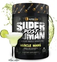 Alpha Lion Superhuman Post Workout Powder, Muscle Builder Drink, Creatine Monohydrate + More for Lean Muscle Growth, Strength & Volume, Supplement for Women & Men (25 Servings, Muscle Marg)