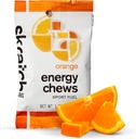 Skratch Labs Energy Chews | Gummies for Running, Cycling, and Sports Performance | Gel Alternative | Orange (10 Pack) | Gluten Free, Vegan
