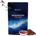 Mushroom Hot Cocoa, Melatonin Sleep Aid | Keto Cocoa Powder With Mushroom For Sleep | Melatonin, Reishi, Glycine, Cacao, L-Theanine, Chicory | Single Dosage: 1 tbsp (11 g) Available 20 Times