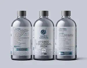Iron - Premium Atomic Colloidal Iron Supplement for Energy and Healthy Blood Support - Ionic Solution for Natural Wellbeing and Vitality