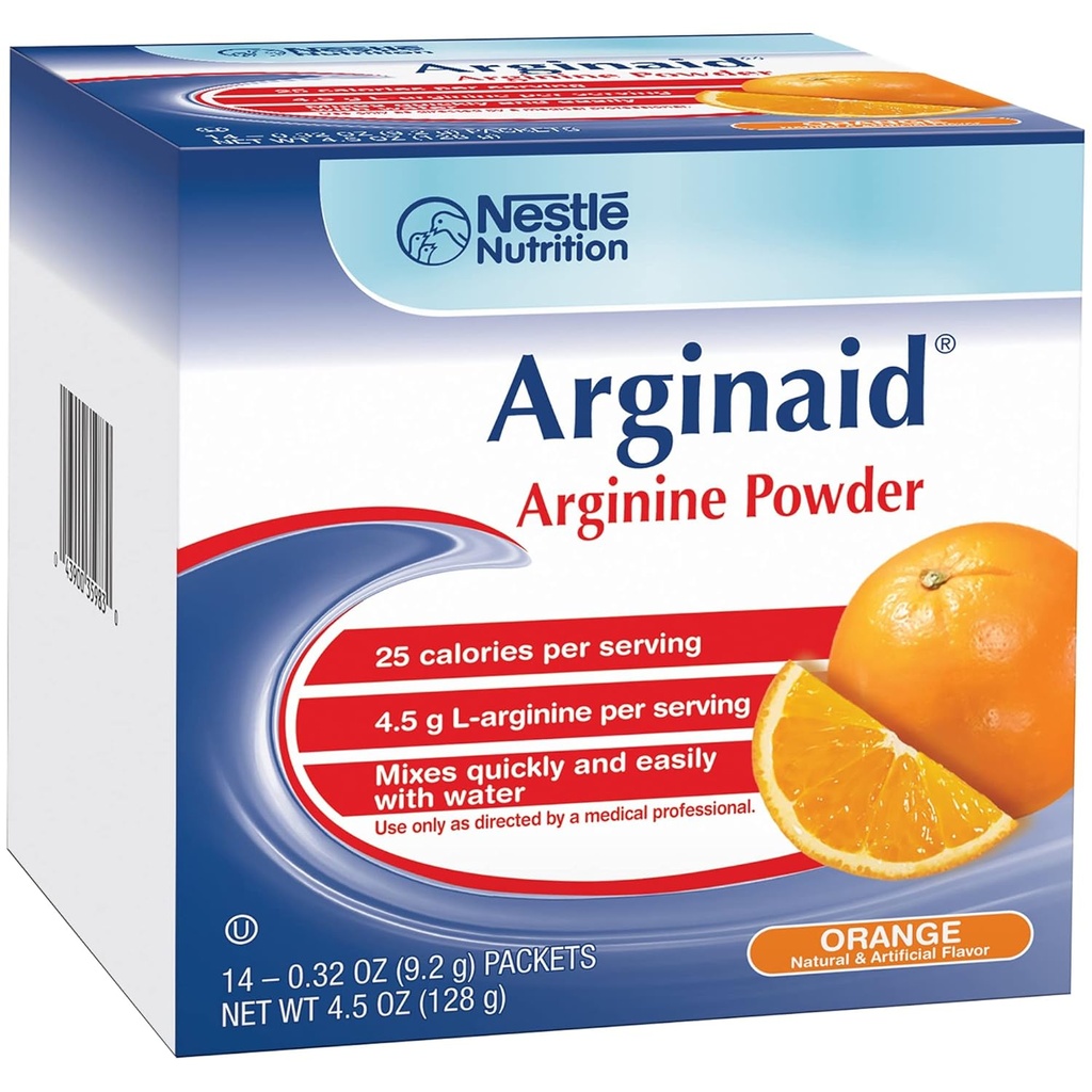 Arginaid Orange, 0.32 Ounce (Pack of 56)