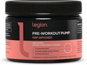 LEGION Pre Workout Pump - Arginine Supplement Boosts Nitric Oxide Production - Nitric Oxide Booster Helps Increase Strength & Stamina, Promotes Enhanced Muscular Efficiency (Unflavored, 30 Servings)