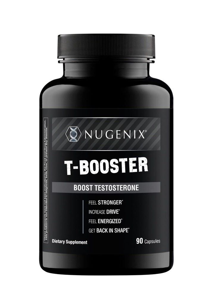 Nugenix T Booster - Free Testosterone Booster Supplement for Men, 90 Count