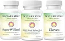 Dr. Clark Clove, Wormwood & Freeze-Dried Green Black Walnut Hull (3 Items)