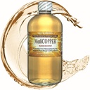 MediCOPPER Blood Booster True Colloidal Copper CuNP Nutrient - 500 mL in Clear Glass Bottle