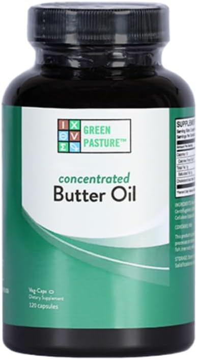 Green Pasture Concentrated Butter Oil Capsules
