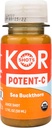 KOR Shots Sea Buckthorn and Baobab Shot - 1.7 Fl Oz - Potent C - Superfoods Vitamin C Shot - USDA Certified Organic