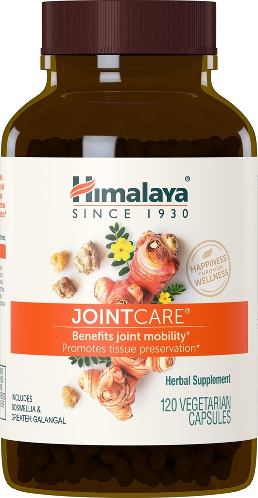 Himalaya JointCare with Boswellia, Joint Supplement for Men and Women, 1200 mg, 120 Capsules, 1 Month Supply