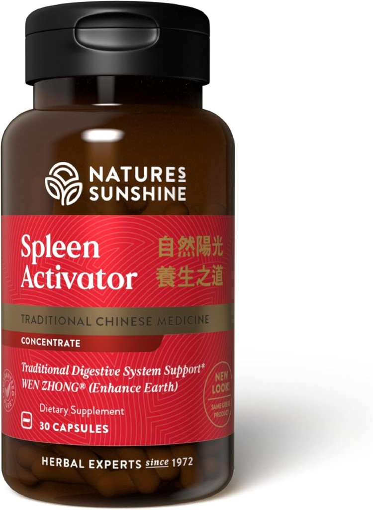 Nature's Sunshine Spleen Activator TCM Concentrate, 30 Capsules
