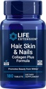 Life Extension Hair, Skin & Nails Collagen Plus Formula, 180 Tablets